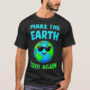Camiseta Faça A Terra Legal Novamente Entusiastas Ecológico