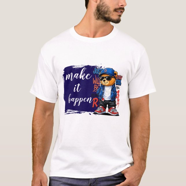 Camiseta Faça acontecer  (Frente)