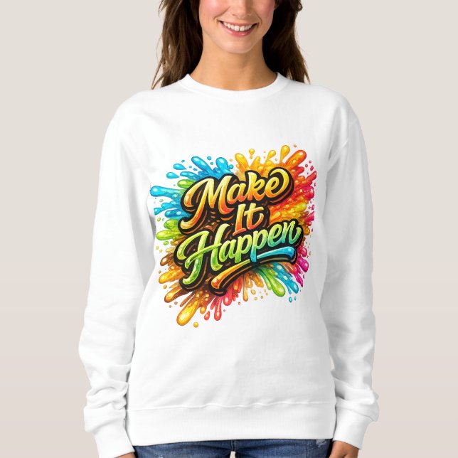 Camiseta Faça acontecer (Frente)