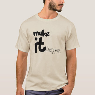 Camiseta Faça acontecer