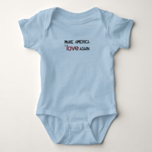 Camiseta Faça América amar outra vez o bodysuit