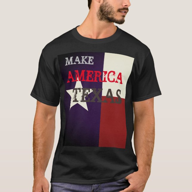 Camiseta Faça América Texas (Frente)