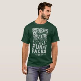 Camiseta Faça as caras