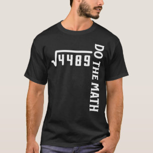 Camiseta Faça as Contas 67