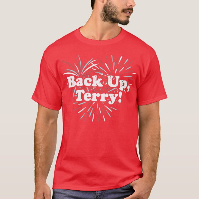Camiseta Faça backup, Terry (Frente)