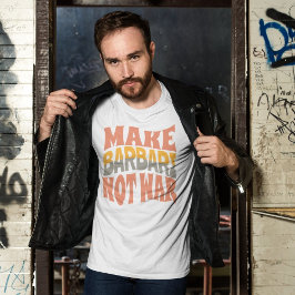 Camiseta Faça Barbari não entrar em guerra | Pão De Pão Per