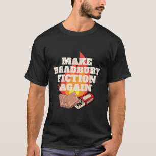 Camiseta Faça Bradbury Fiction Novamente