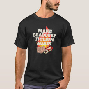 Camiseta Faça Bradbury Fiction Novamente