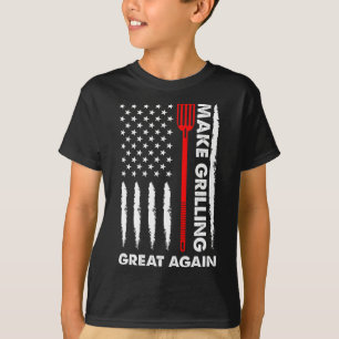 Camiseta Faça churrasco de Excelente 4 de julho Churrasco d
