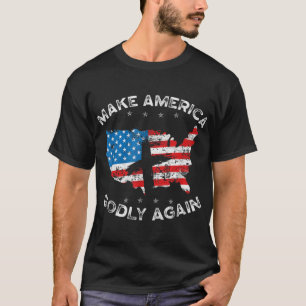 Camiseta Faça com que a América seja novamente orgulhosa do