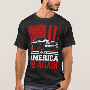 Camiseta Faça com que a América V8 volte a tocar o motor V8