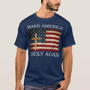 Camiseta Faça com que a América volte a fazer com que a b