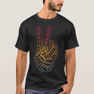 Camiseta Faça com que a paz não seja um símbolo de paz