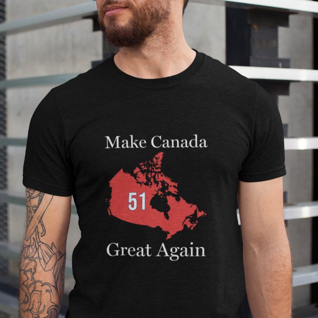 Camiseta Faça com que o Canadá volte a Excelente do 51rua S (Criador carregado)