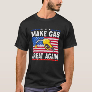 Camiseta Faça com que os preços do gás voltem a Excelente E