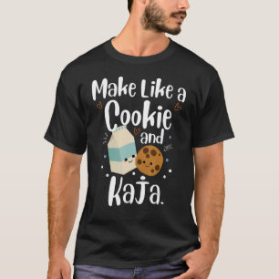 Camiseta Faça como um cozinheiro e Kaja Cute Language J