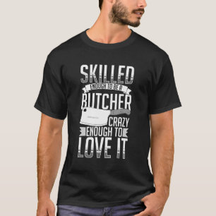 Camiseta Faca Comprada Faca Cortadora de Carne Carniceiro