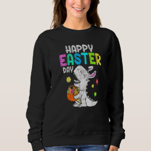 Camiseta Faca de Ovos Coelho T Rex Dia do Felz pascoa Dinos
