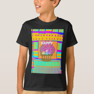 Camiseta Faca de Páscoa inspirada na África Ocidental e art