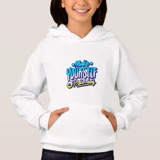 Camiseta faça de si mesmo um design motivacional prioritári