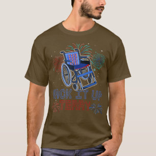 Camiseta Faça De Volta O Terry 4 De Julho Fla Americana