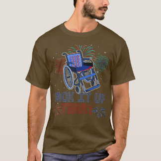 Camiseta Faça De Volta O Terry 4 De Julho Fla Americana
