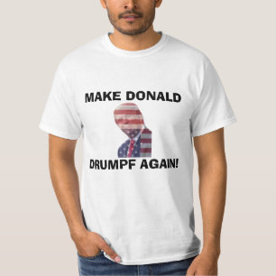 CAMISETA FAÇA DONALD DRUMPF OUTRA VEZ!