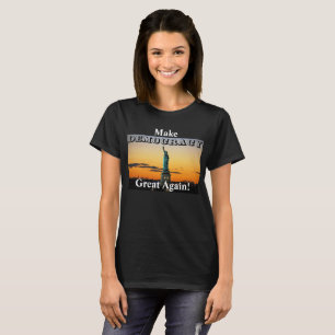 Camiseta Faça Excelente DEMOCRACIA Novamente!