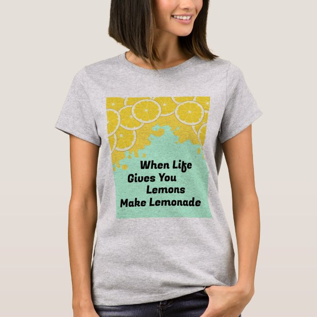 Camiseta Faça Limonada (Frente)