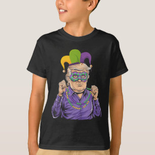 Camiseta Faça Mardi Gras Excelente Novamente Divertido Mard