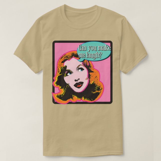 Camiseta Faça-me rir 3 (Frente do Design)