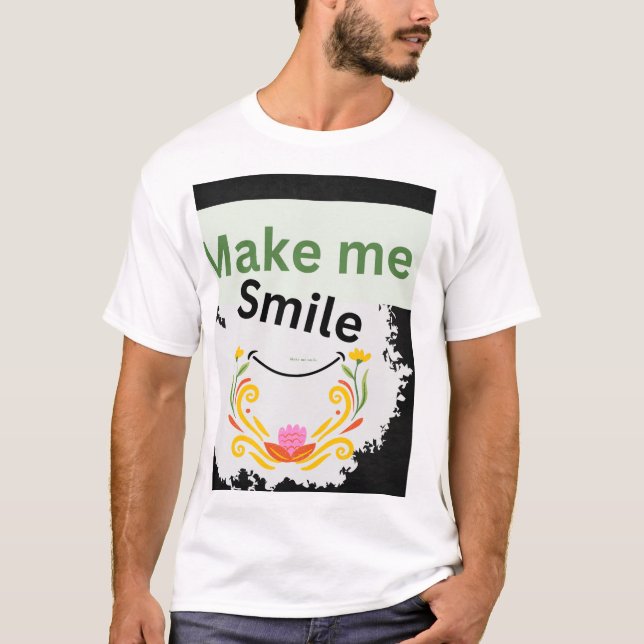 Camiseta Faça-me sorrir (Frente)