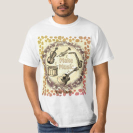Camiseta Faça Música 