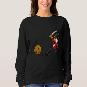 Camiseta Faca Noturna de Natal Espada Santa Hat Engraçado P