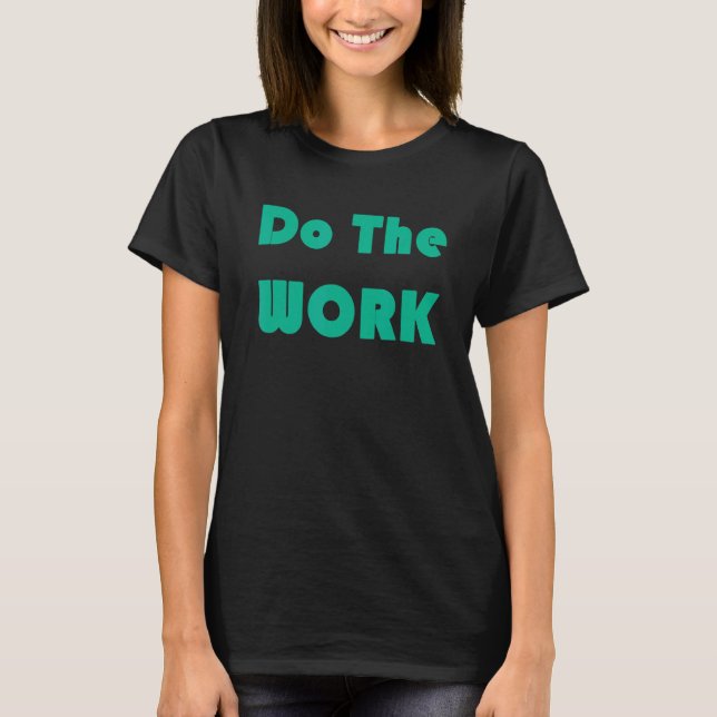 Camiseta Faça O Ajustado De Sucesso Inspiracional Motivacio (Frente)