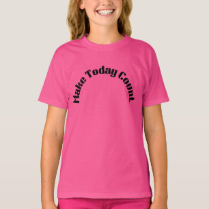 Camiseta Faça o Dia Contar   Camiseta Inspiradora 