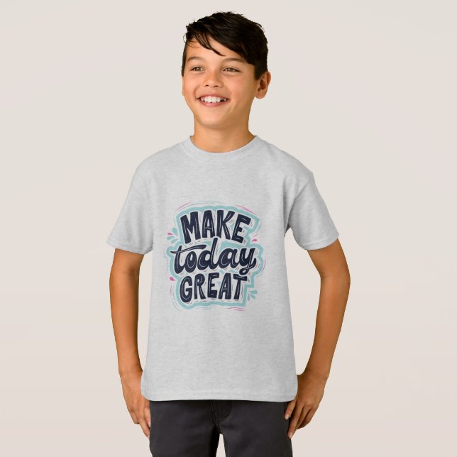 Camiseta Faça o Dia Incrível (Frente Completa)