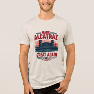 Camiseta Faça o Excelente de Alcatraz novamente - Vintage s