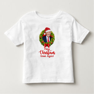 Camiseta Faça o Excelente de Natal de novo Trump MAGA prese