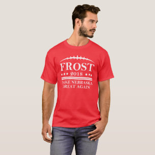 Camiseta Faça o excelente de Nebraska outra vez