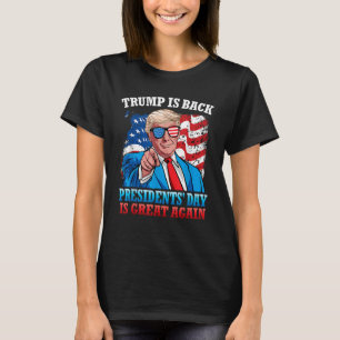Camiseta Faça o Excelente do dia do presidente novamente pr