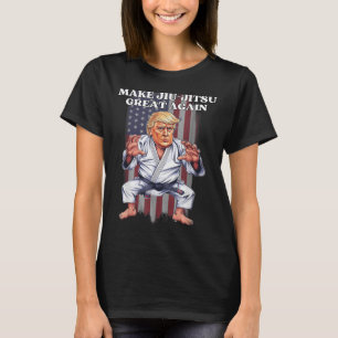 Camiseta Faça o Excelente Jiu-jitsu novamente Trump Republi