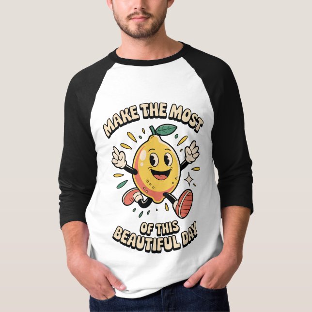 Camiseta Faça o Melhor – Poder do Limão Masculino (Frente)