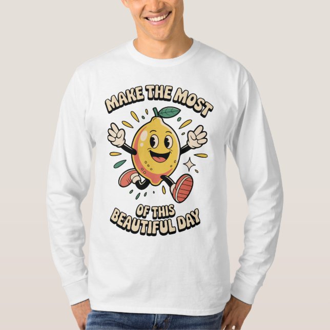 Camiseta Faça o Melhor – Poder do Limão Masculino (Frente)