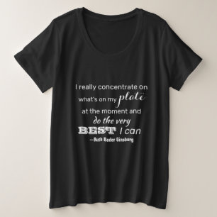 Camiseta Faça o melhor que puder para uma citação inspirado