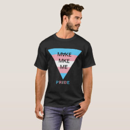 Camiseta Faça o MKE Me Milwaukee Triângulo Transgênero