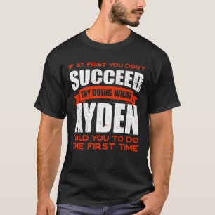Camiseta Faça o que Ayden te disse para fazer amizade, cham
