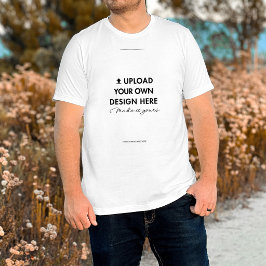 Camiseta Faça o Seu Próprio Design de Estampa Personalizada