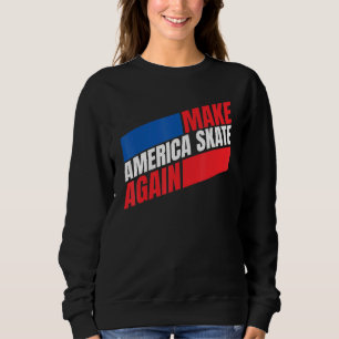 Camiseta Faça o Skate Americano de novo Skateboard Men K