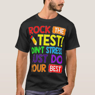 Camiseta Faça O Teste De Seu Melhor Professor Engraçado